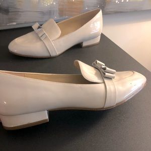 Michael Kors Loafers 1” Heel in Beige